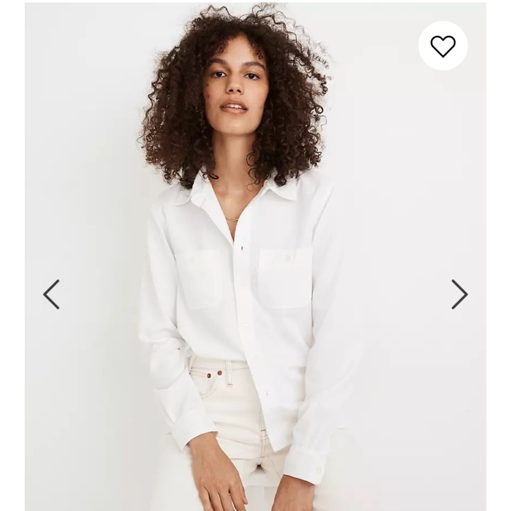 NWT *free shipping* Madewelll button-up shirt, XS